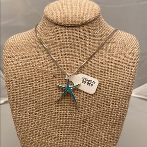 Sterling Silver Starfish Pendant
